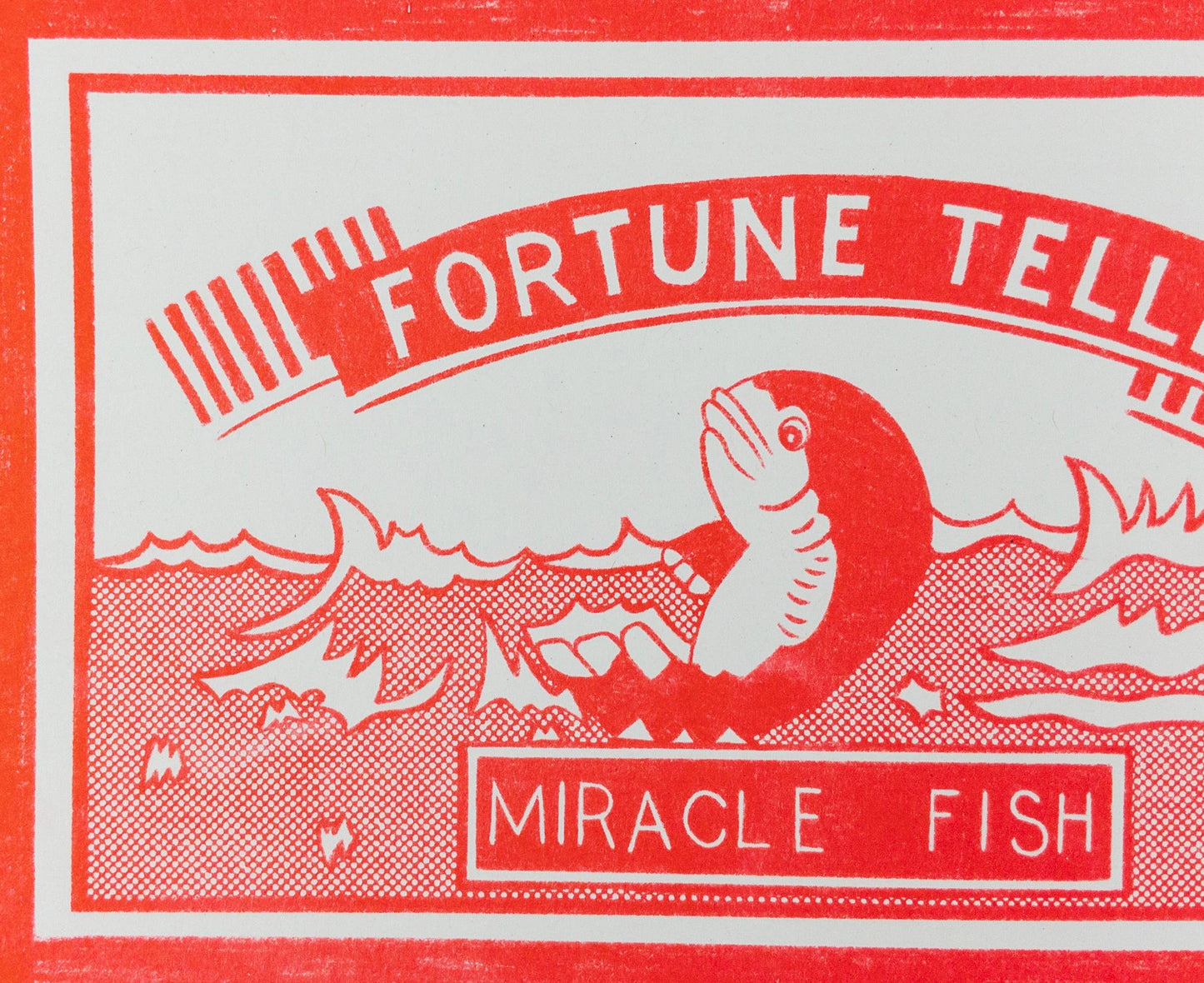 Miracle Fish - Nostalgic Riso Art Print by Strangford Prints