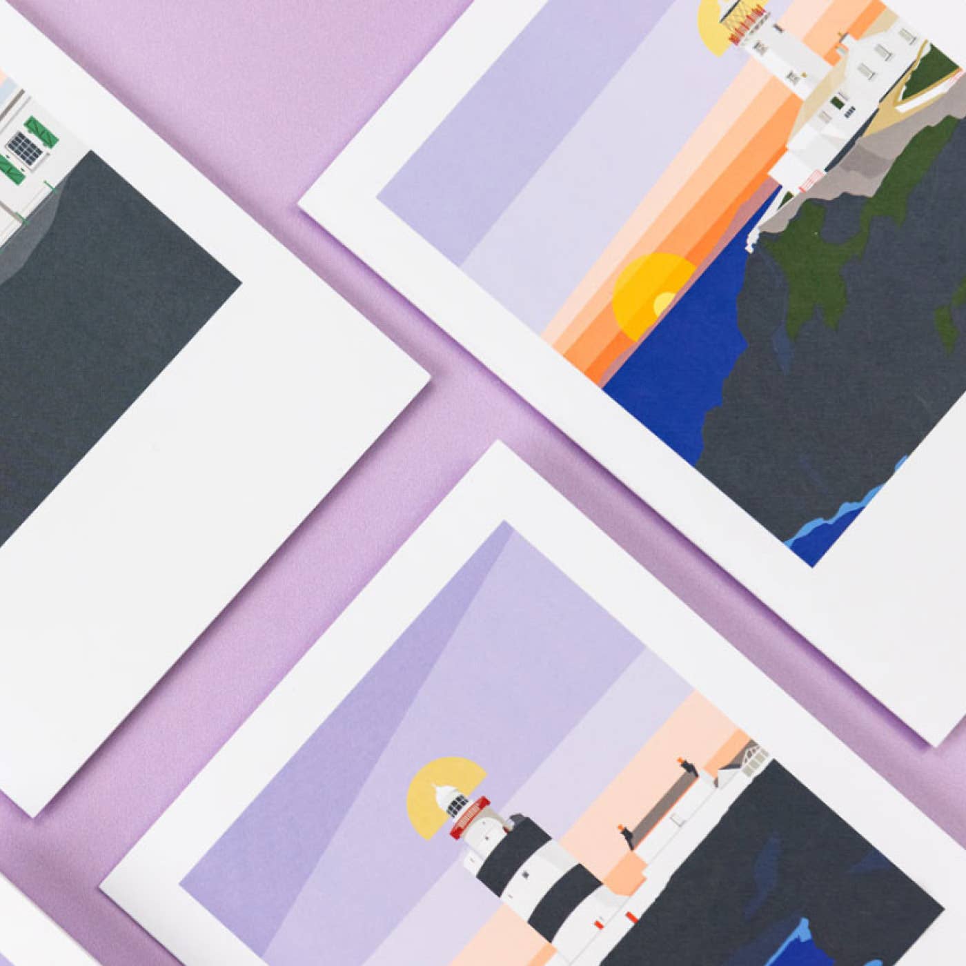Lighthouse Greeting Card Box