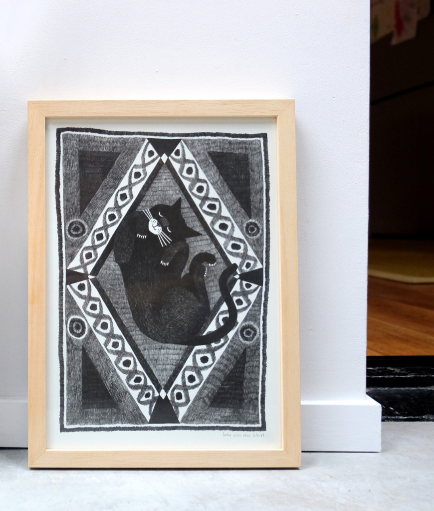 Soul Cloth No. 5 by Lieke Van Der Vorst. (Unframed)