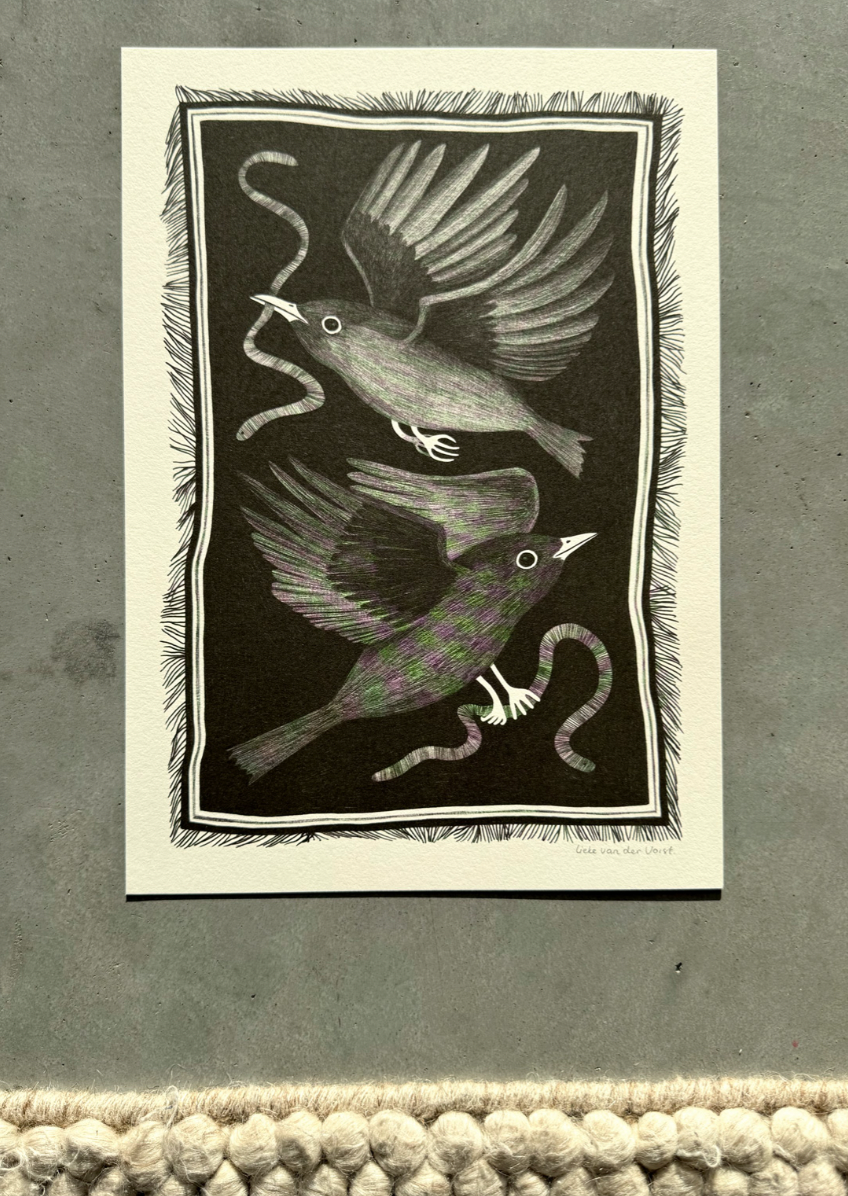 Soul Cloth No. 6 by Lieke Van Der Vorst. (Unframed)