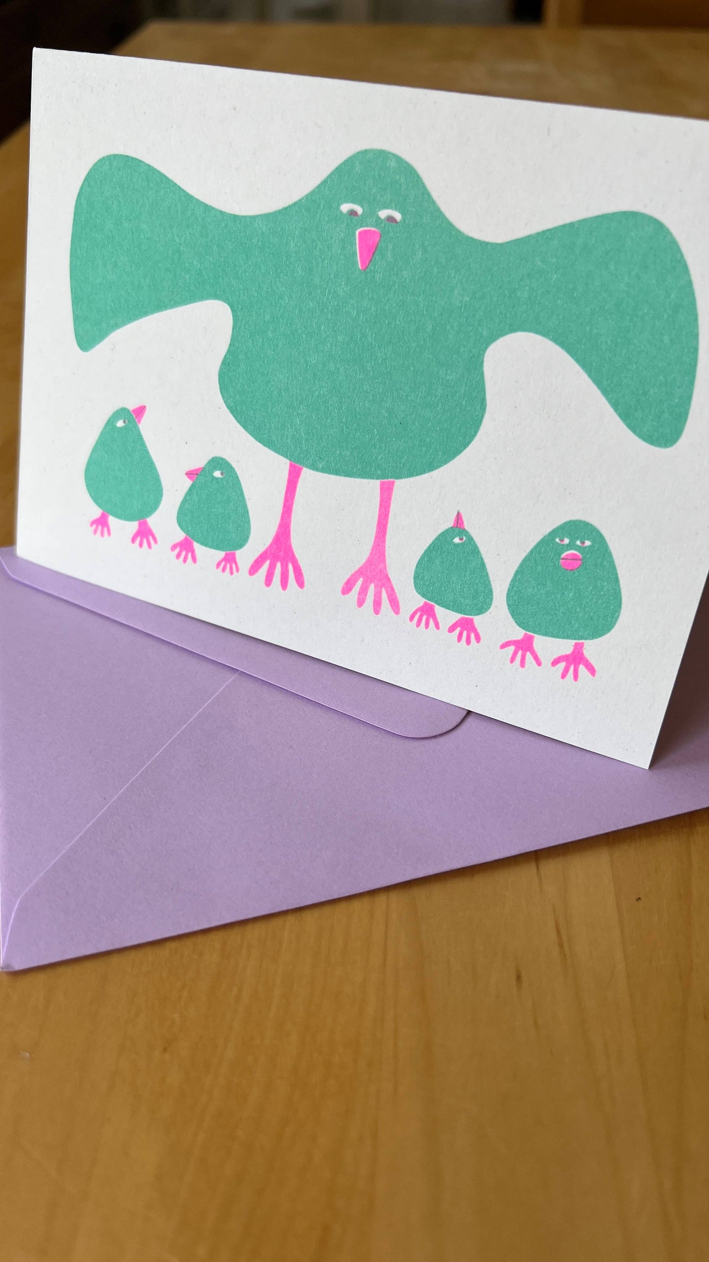 Riso Greetings Card - Brood