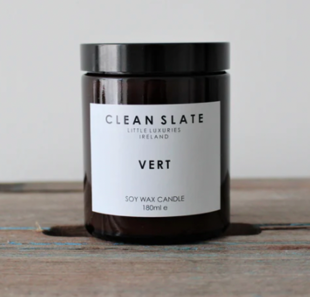 Vert candle by Clean Slate