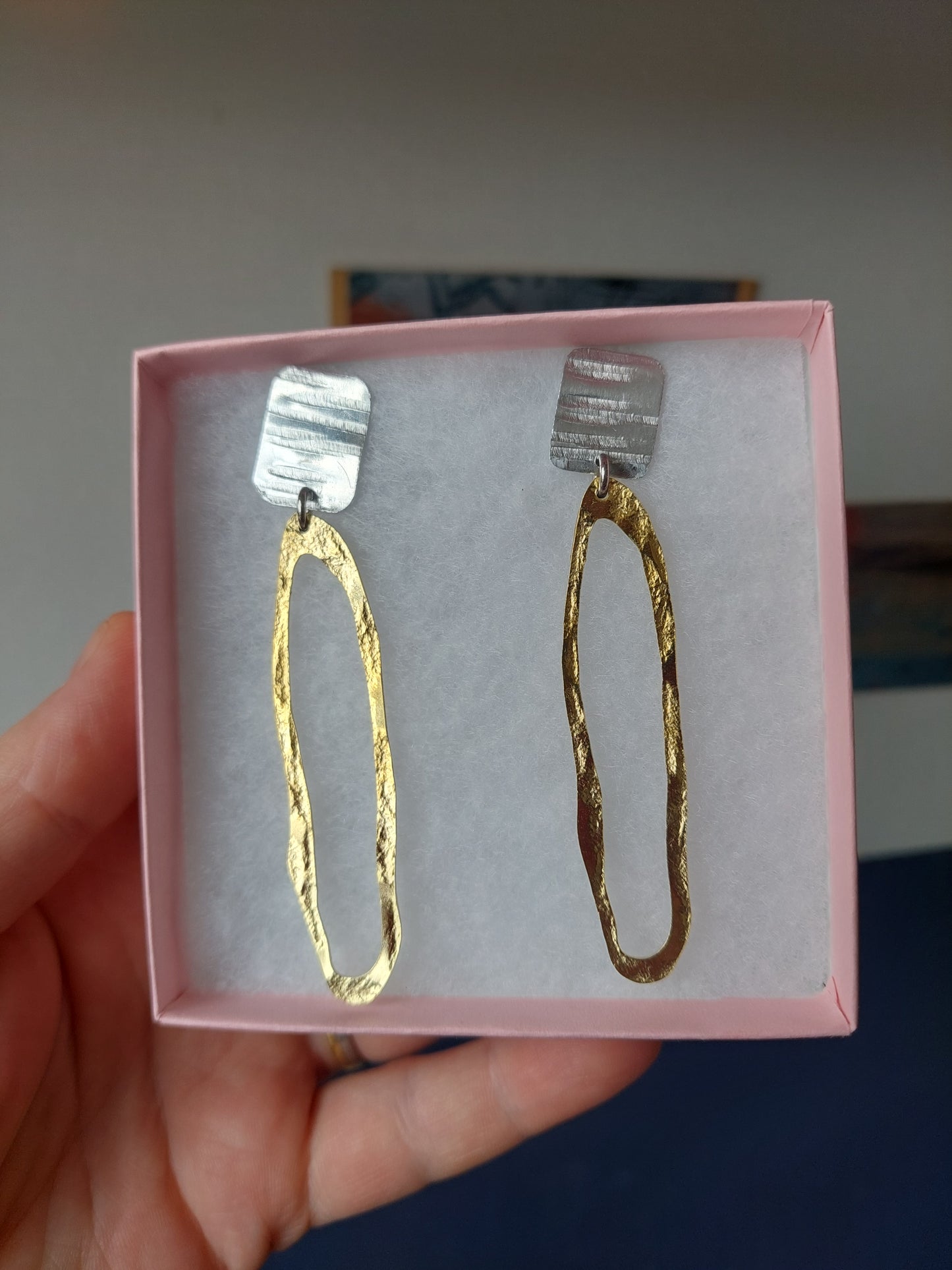 Earrings by Daki Daki.