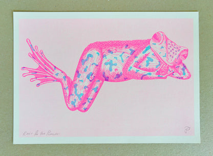 Ribbit For Her Pleasure