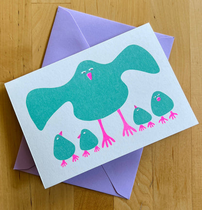 Riso Greetings Card - Brood