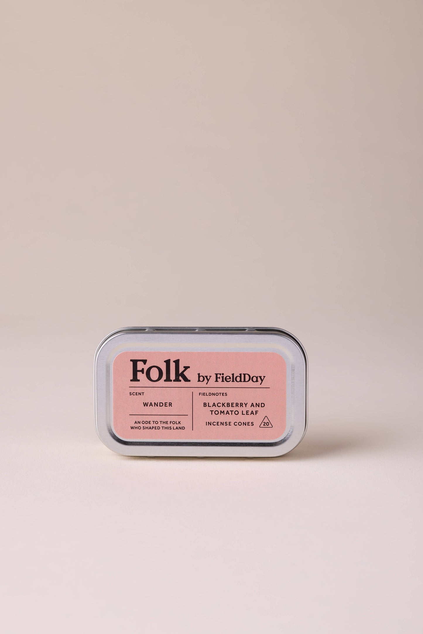 Wander Folk Tin of Incense Cones
