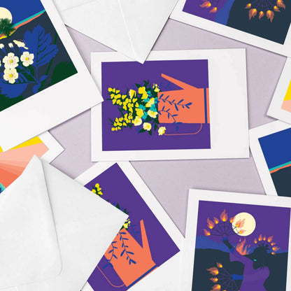 Spring Flowers Card
