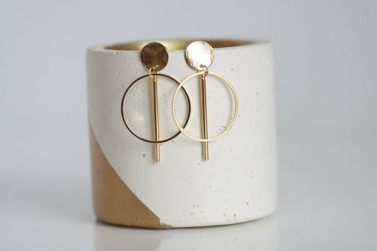 Statement Geometric Earrings | Studs