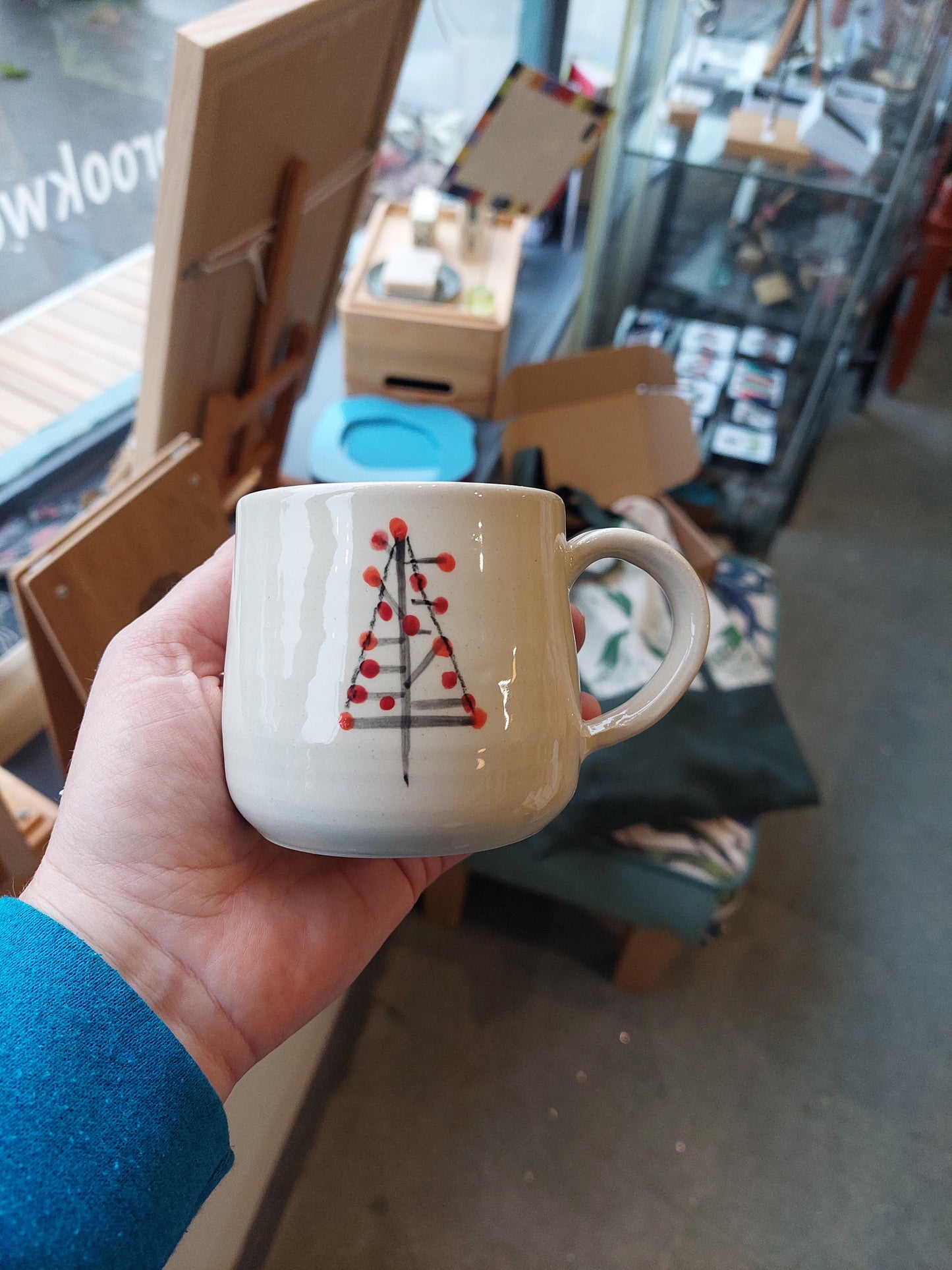 Limited edition Brookwood Christmas Coffee Cup