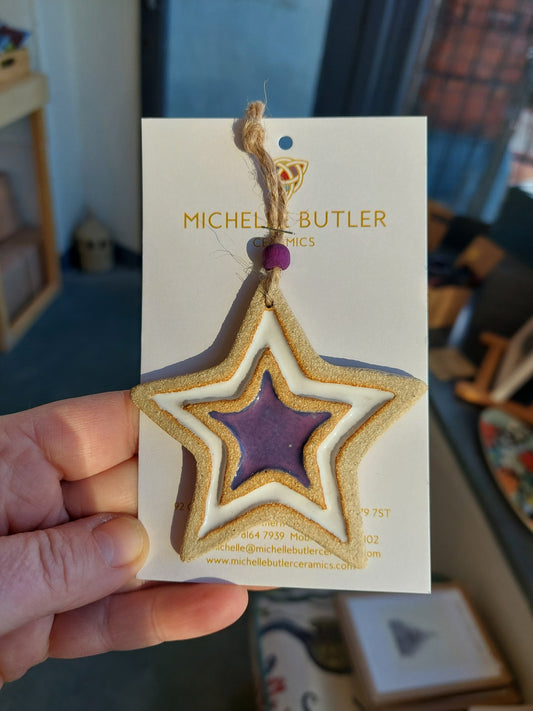 Christmas Star decoration by Michelle Butler