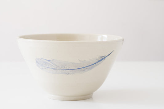 St Anne's Feather Medium Bowl