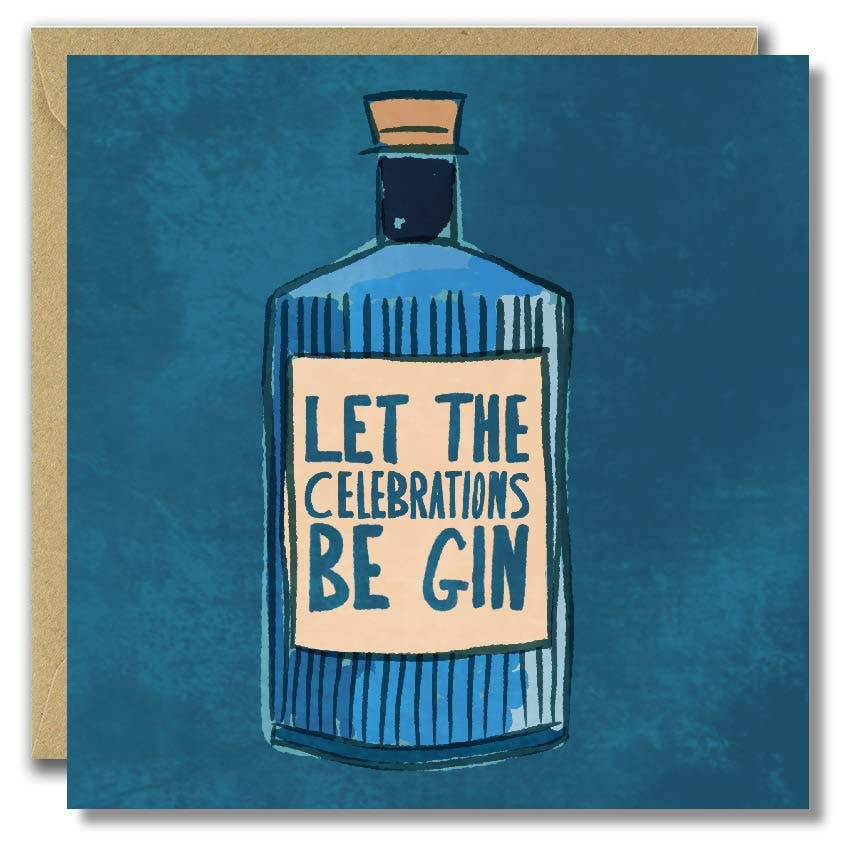 Let the celebrations be gin!
