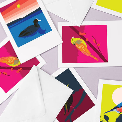 Feather Greeting Card Box
