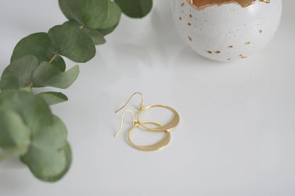 Delicate Geometric Earrings | Minimal