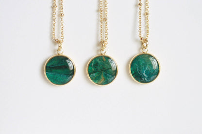 Waves & Shadows Necklaces | Resin Jewellery