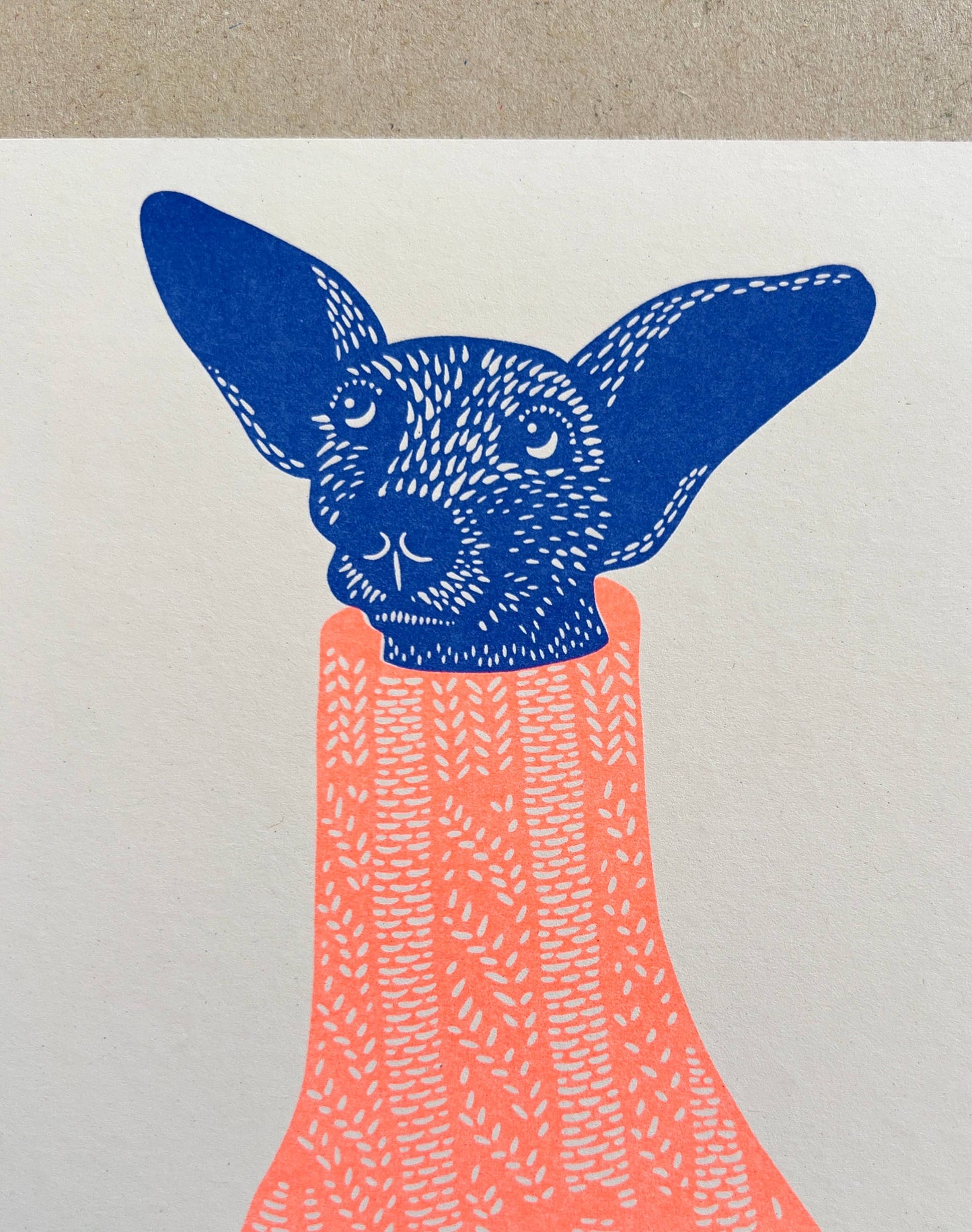 Knit Picker by Strangford Prints