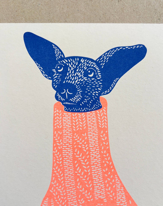 Knit Picker by Strangford Prints