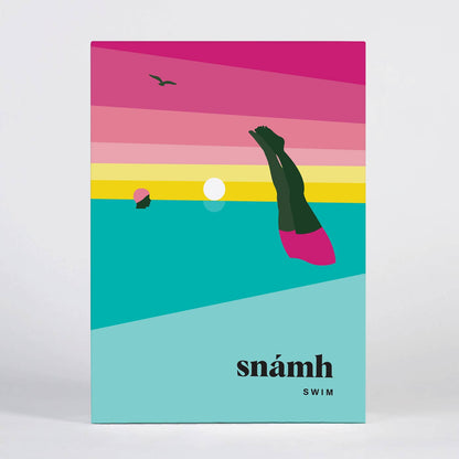 Swim Greeting Card Box