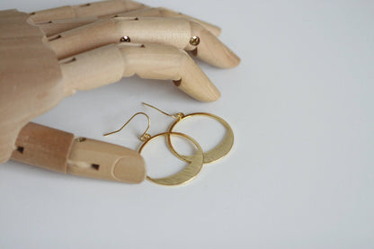 Delicate Geometric Earrings | Minimal