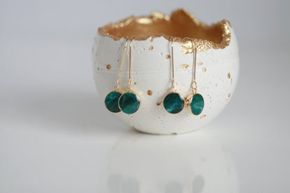 Waves & Shadows Earrings | Resin Jewellery