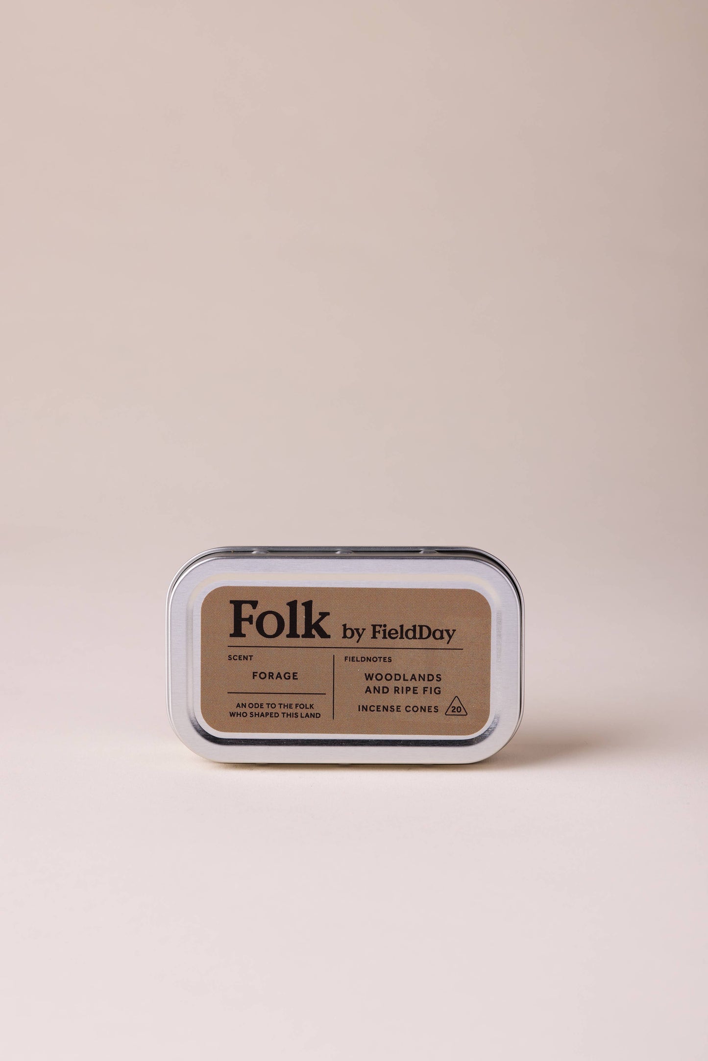 Forage Folk Tin of Incense Cones