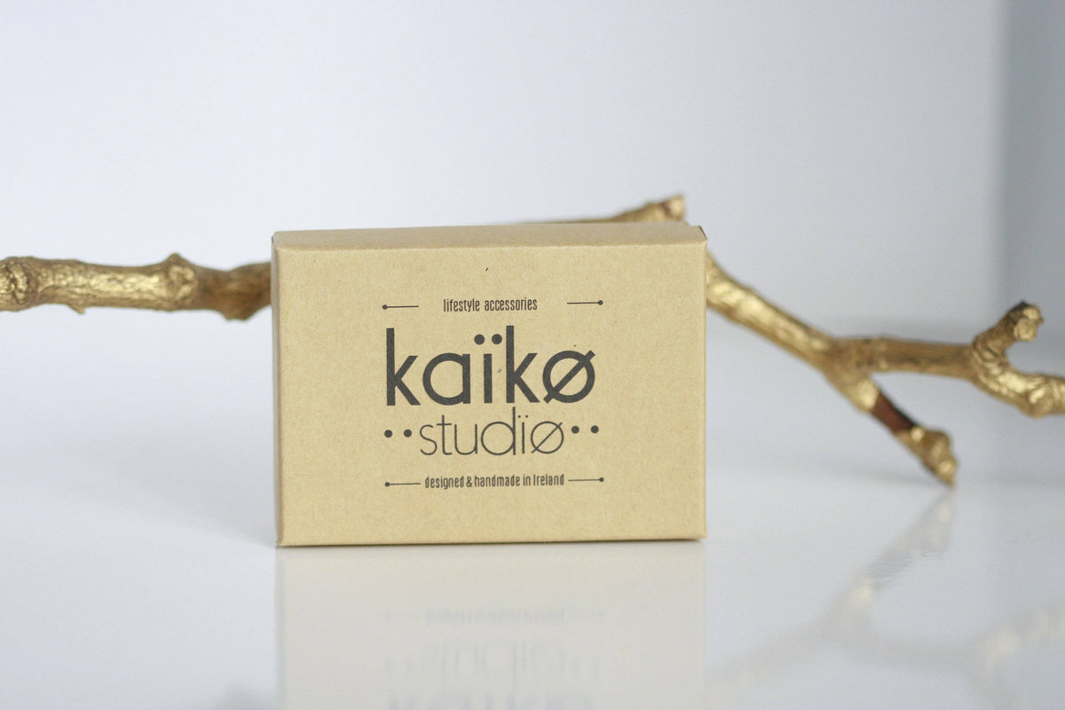 Black & Gold Statement Earrings