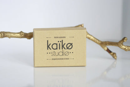 Black & Gold Statement Earrings