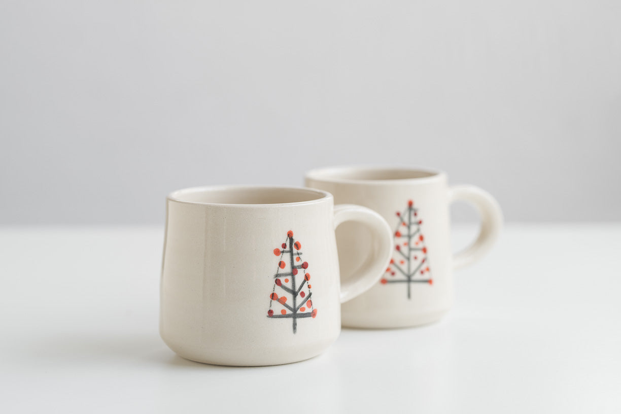 Festive Tree Coffee Cup