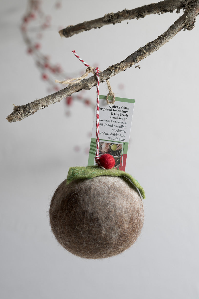 Christmas Pudding Decoration
