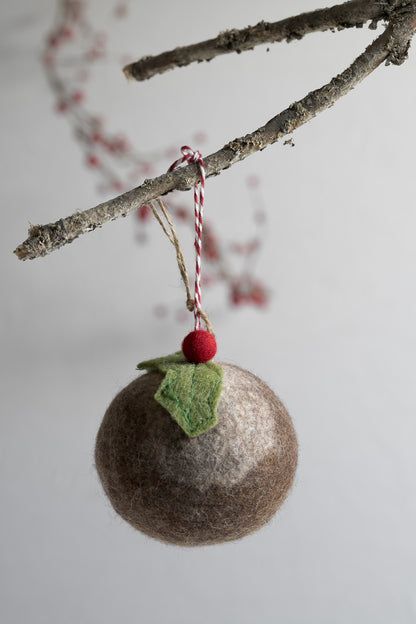 Christmas Pudding Decoration