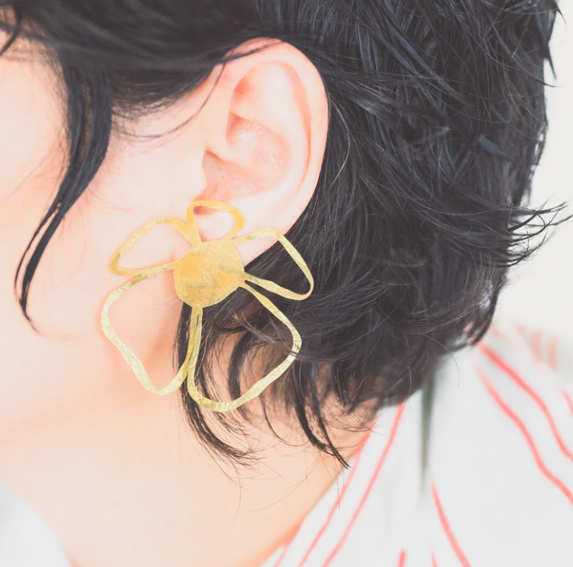 Handmade Kenzo Earrings by Daki Daki