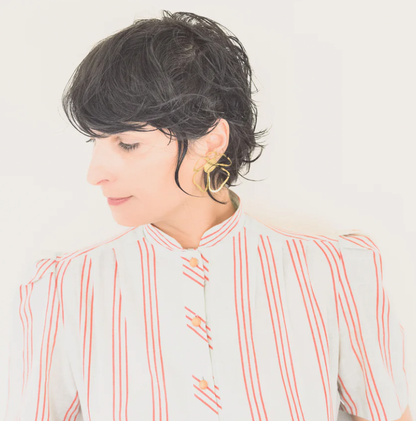 Handmade Kenzo Earrings by Daki Daki