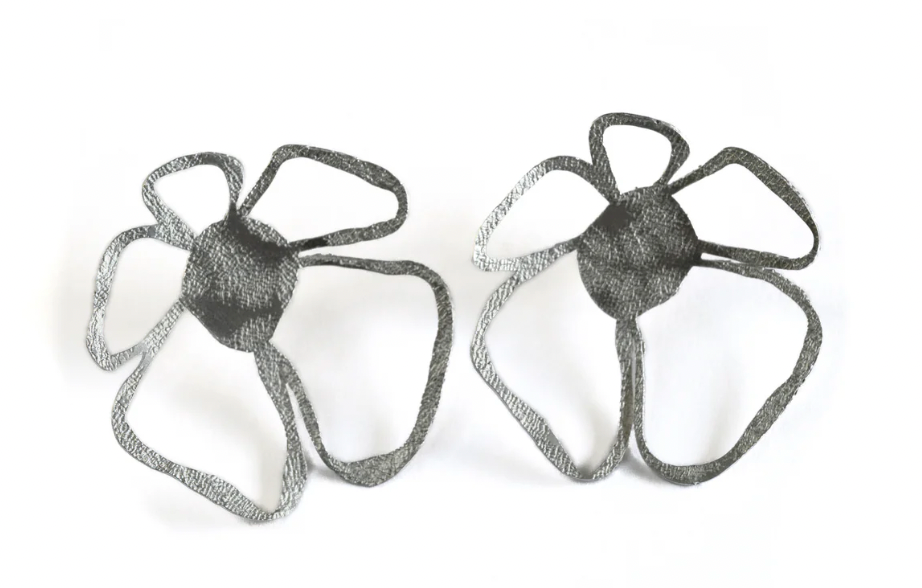 Handmade Sakura Earrings by Daki Daki