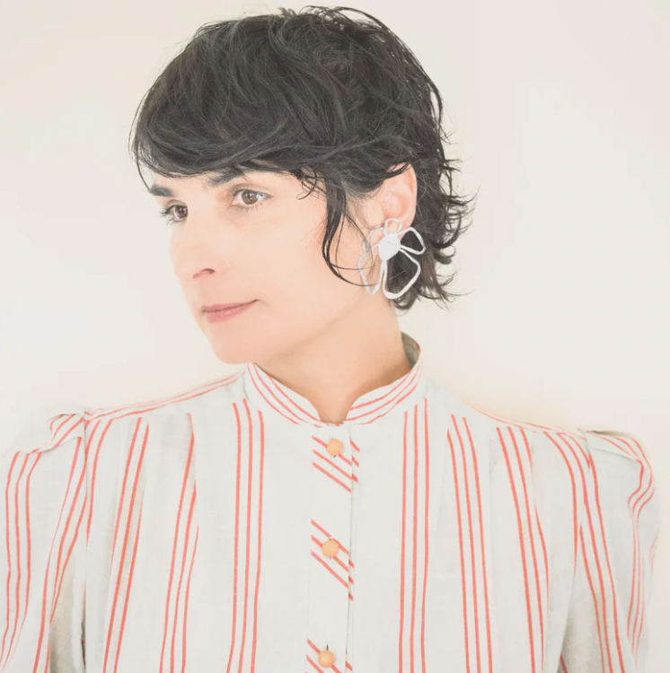 Handmade Sakura Earrings by Daki Daki