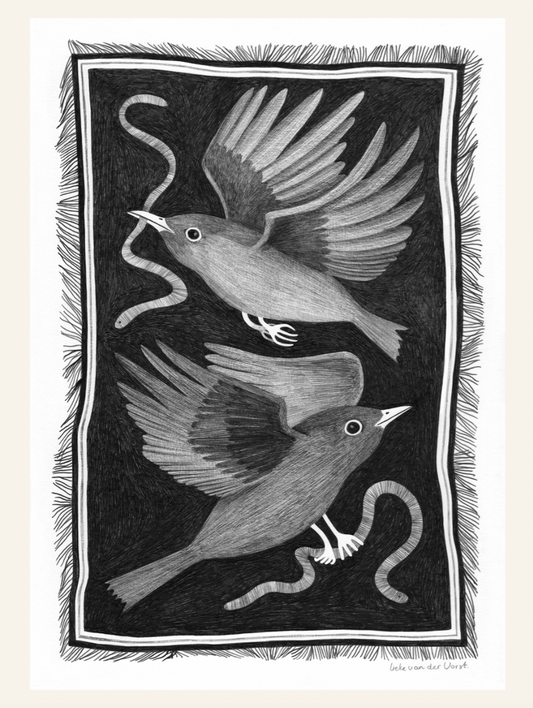 Soul Cloth No. 6 by Lieke Van Der Vorst. (Unframed)