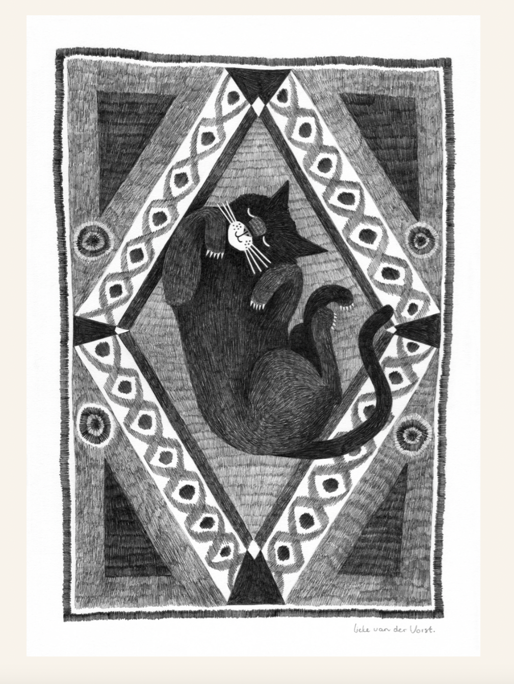 Soul Cloth No. 5 by Lieke Van Der Vorst. (Unframed)