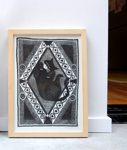 Soul Cloth No. 5 by Lieke Van Der Vorst. (Unframed)