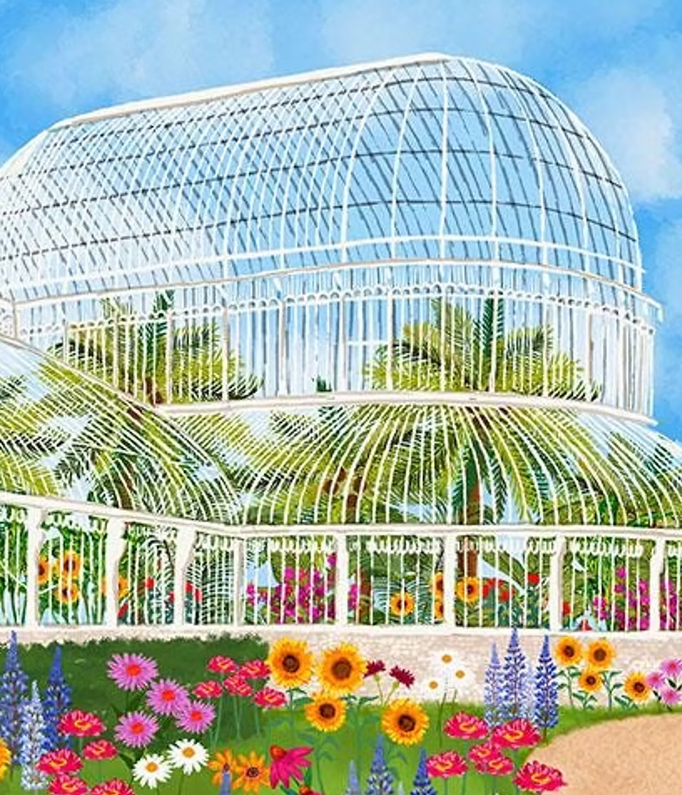 'Irish Botanic Gardens by Claudia McElhill (A4 Print Unframed)