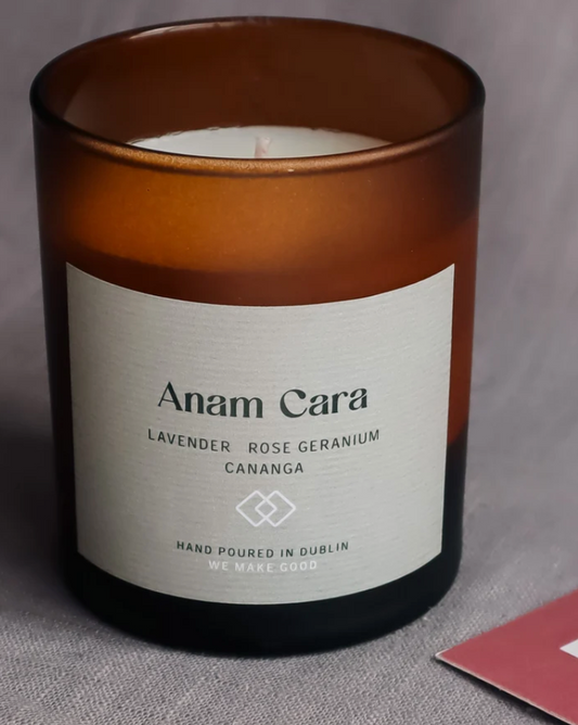 Anam Cara Aromatherapy candle by We Make Good