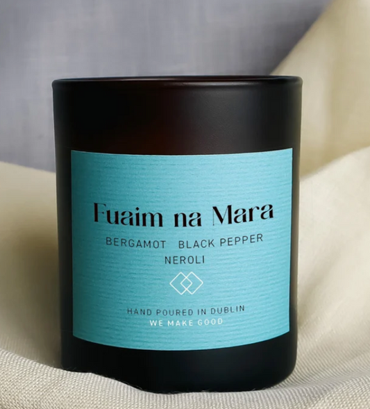Fuaim na Mara Aromatherapy candle by We Make Good