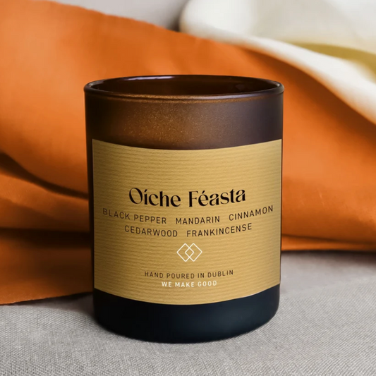 Oíche Féasta Aromatherapy candle by We Make Good