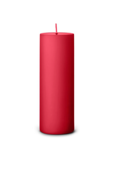 Pillar Candle True Red Ester & Erik