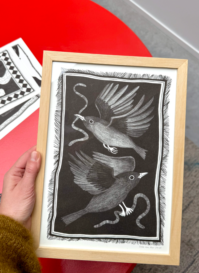 Soul Cloth No. 6 by Lieke Van Der Vorst. (Unframed)