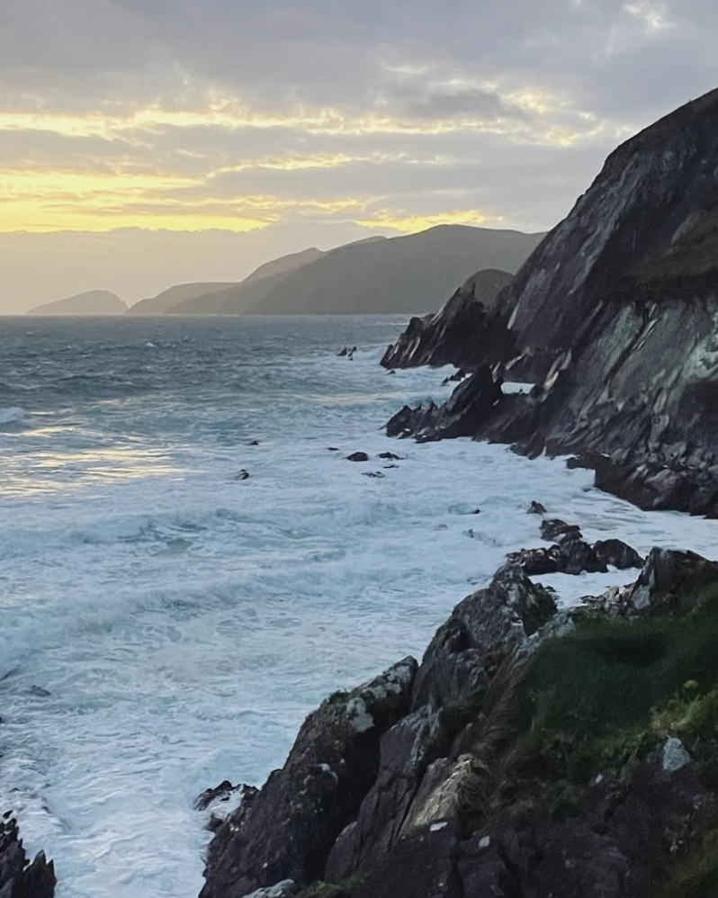 Carraig Merino Wool scarf handwoven by Fiadh, Dingle Co. Kerry