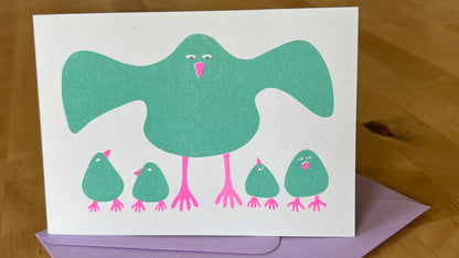 Riso Greetings Card - Brood