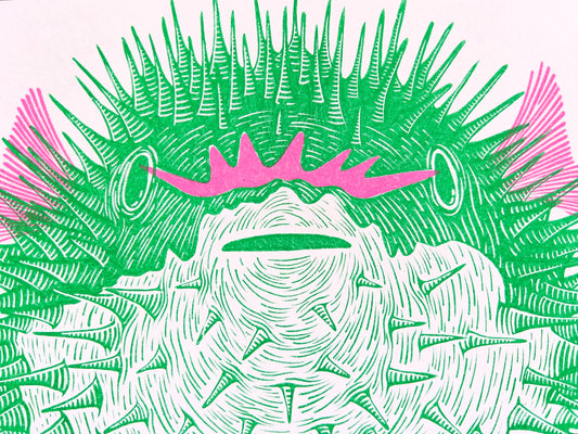 Come And Have Fugu If You Think You’re Hard Enough by Strangford Prints