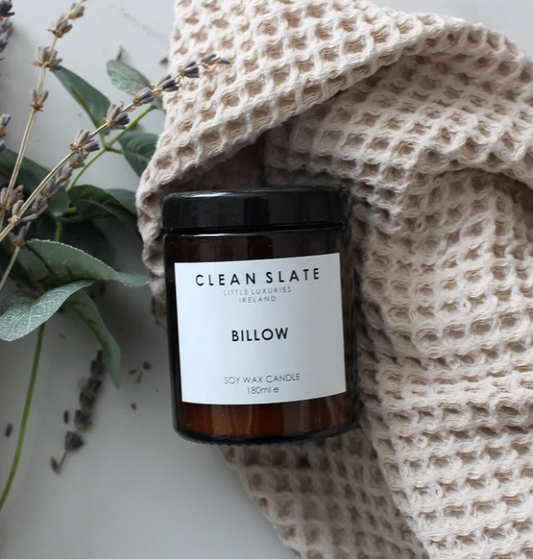 Billow candle by Clean Slate