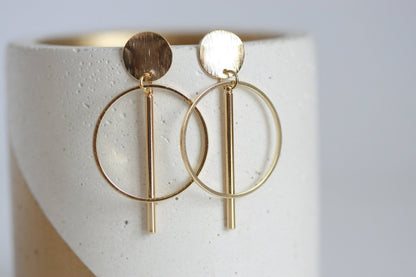 Statement Geometric Earrings | Studs