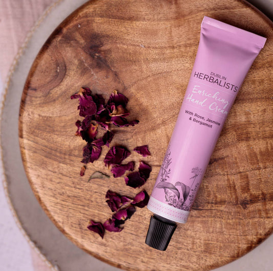 Vegan Enriching Hand Cream- Rose, Jasmine & Bergamot