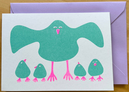 Riso Greetings Card - Brood
